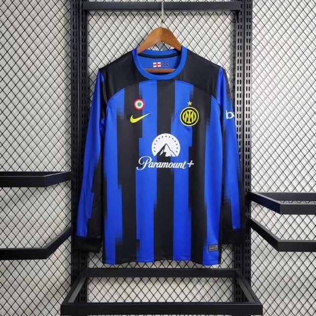 PRODUK TREND BAJU BOLA JERSEY LS INTER MILAN HOME 223 224 JERSEY LENGAN PANJANG LS