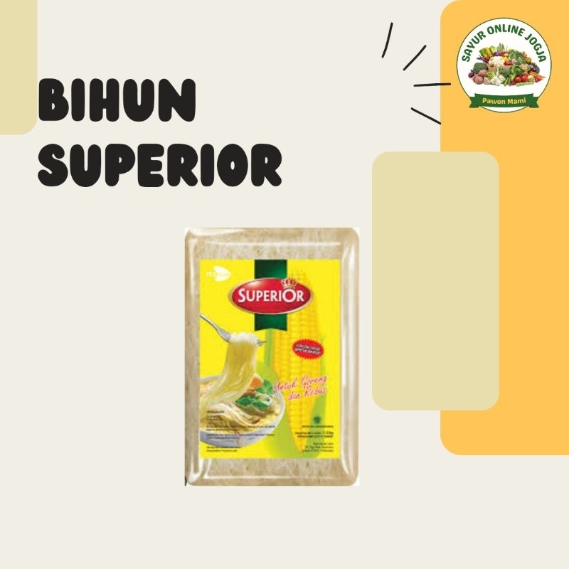 

Bihun superior 410Gr - PAWON MAMI SAYUR ONLINE JOGJA