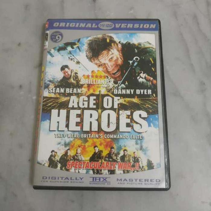 DVD Age of Heroes - Film Perang