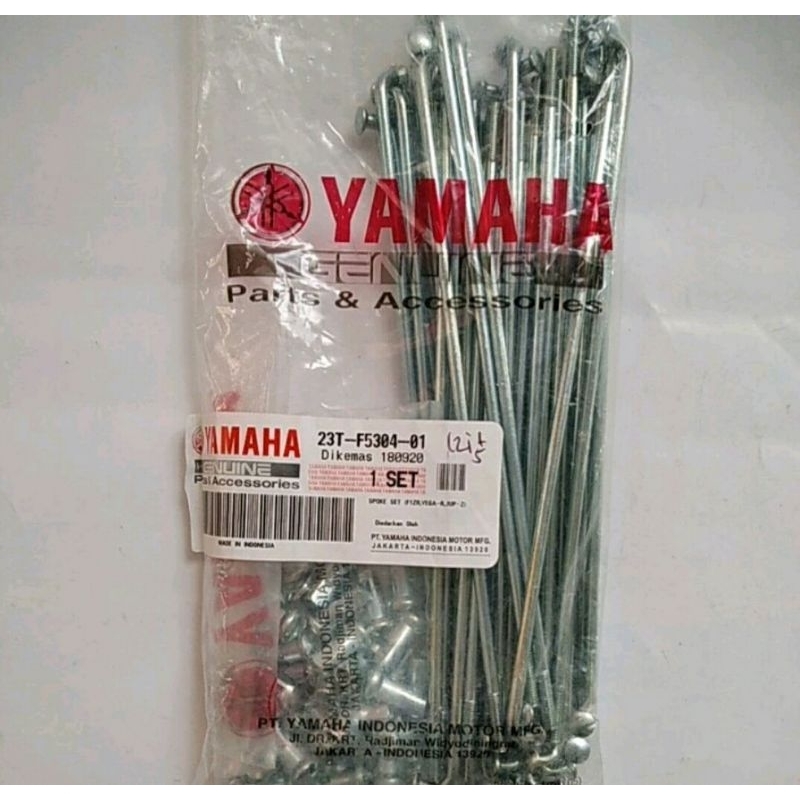 ruji velg belakang jari jari velg belakang f1zr asli yamaha