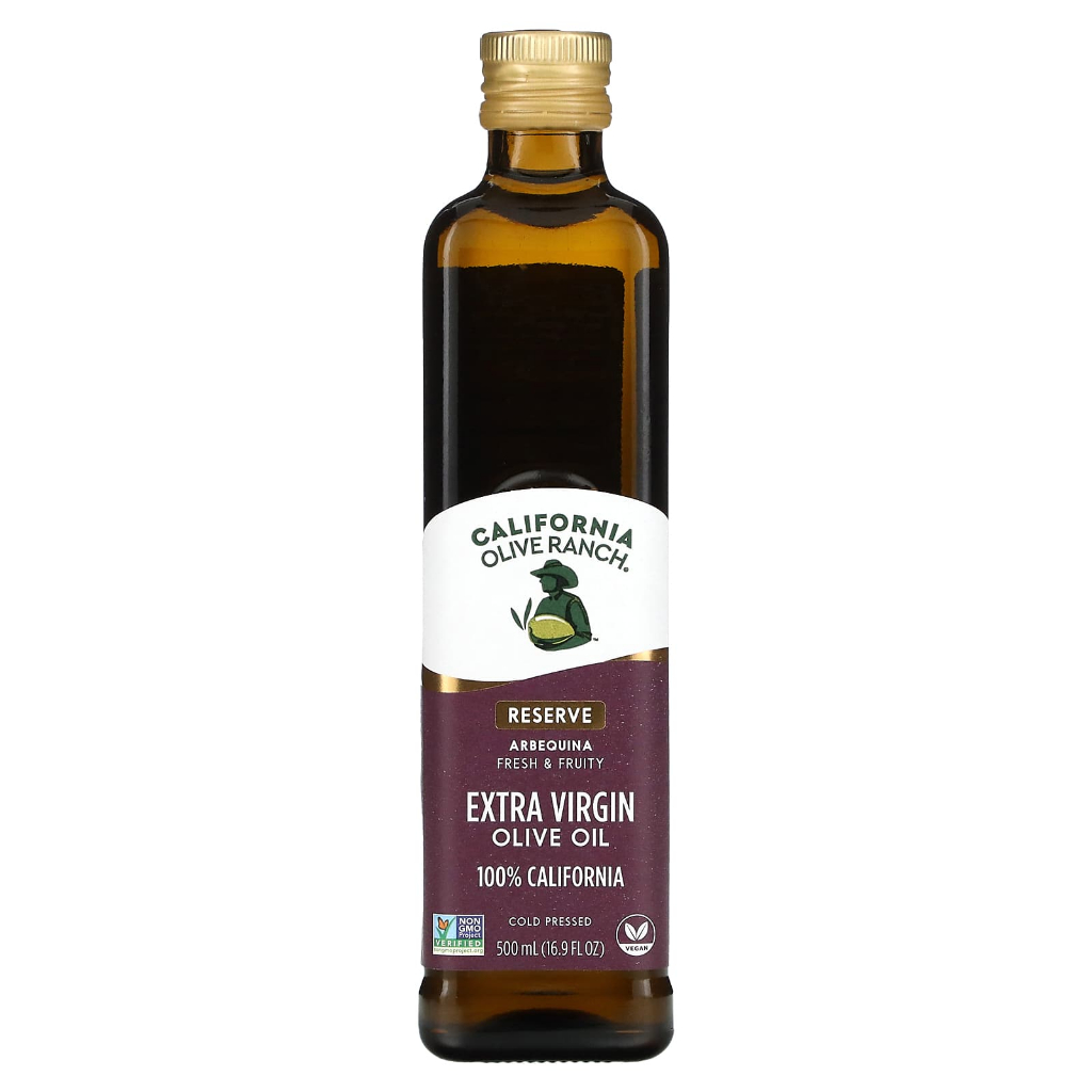 

California Olive Ranch 100% California Extra Virgin Olive Oil Arbequina Arbosana Miller's Blend 16.9 fl oz 500 ml
