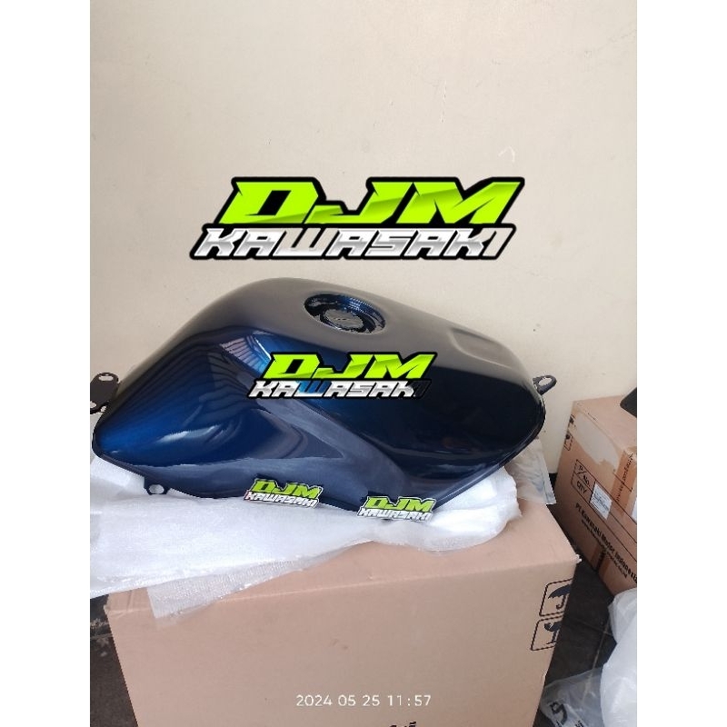 Tangki ninja 150 RR OLD BIRU NAVY ORIGINAL KAWASAKI