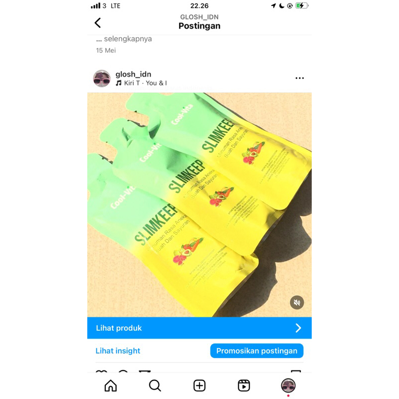 

Slim Keep Cool Vita Minuman Sayuran dan Buah