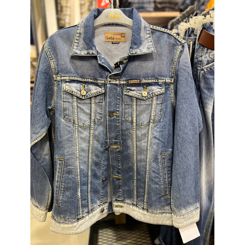 LOIS Jaket Pria TERBARU ORIGINAL Store , LOIS Jaket jeans Pria
