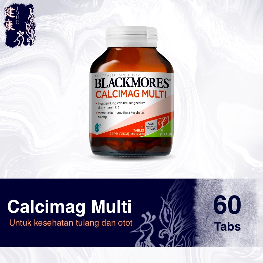 Blackmores Calcimag isi 60 Tablet Vitamin Kalsium Magnesium