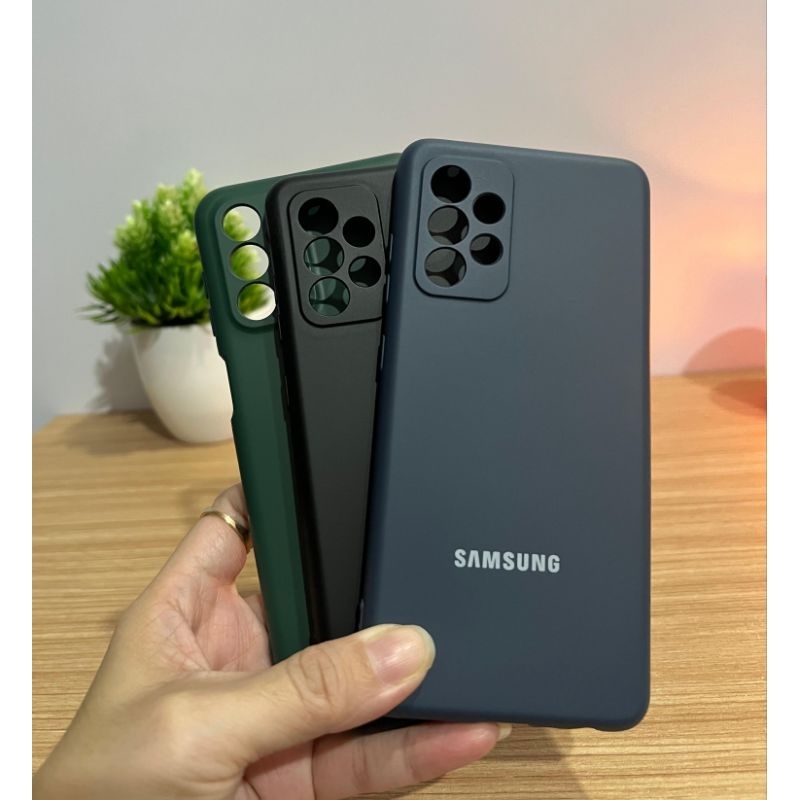 Silicone Silikon Full Cover Case Samsung Galaxy A52 / A52S Soft Case Softcase