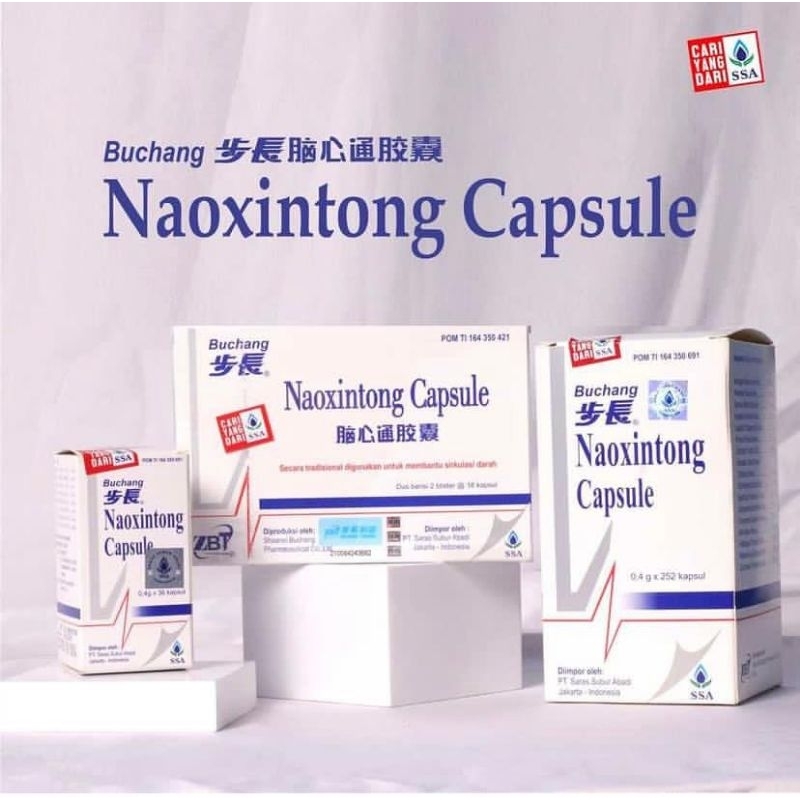 Naoxintong Capsule/Buchang Naoxintong/Obat Stroke