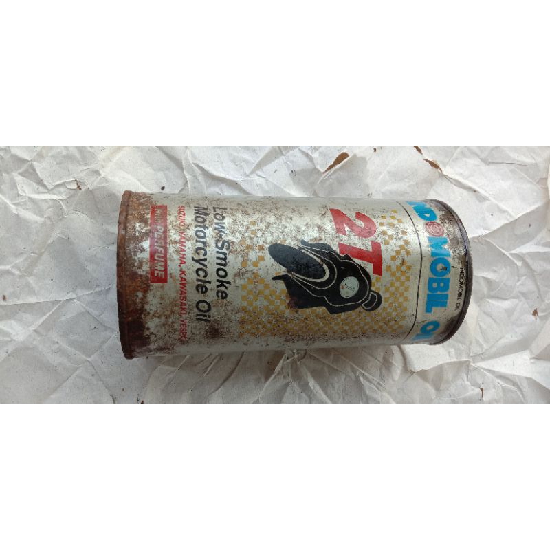 kaleng oli samping jadul kaleng oli lawas kaleng oli samping vintage Indomobil oil USA
