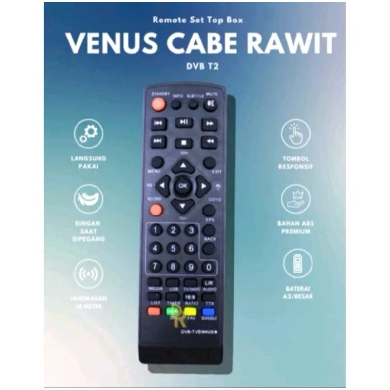 Remote STB VENUS CABE RAWIT