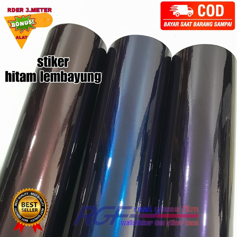 Skotlet Stiker Sticker Motor Stiker Lembayung Hitam Skotlet Lembayung Ungu Biru Red Skotlet Moonligh