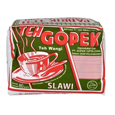 

TEH GOPEK SEDUH/ TEH TUBRUK 80gr x 5PCS