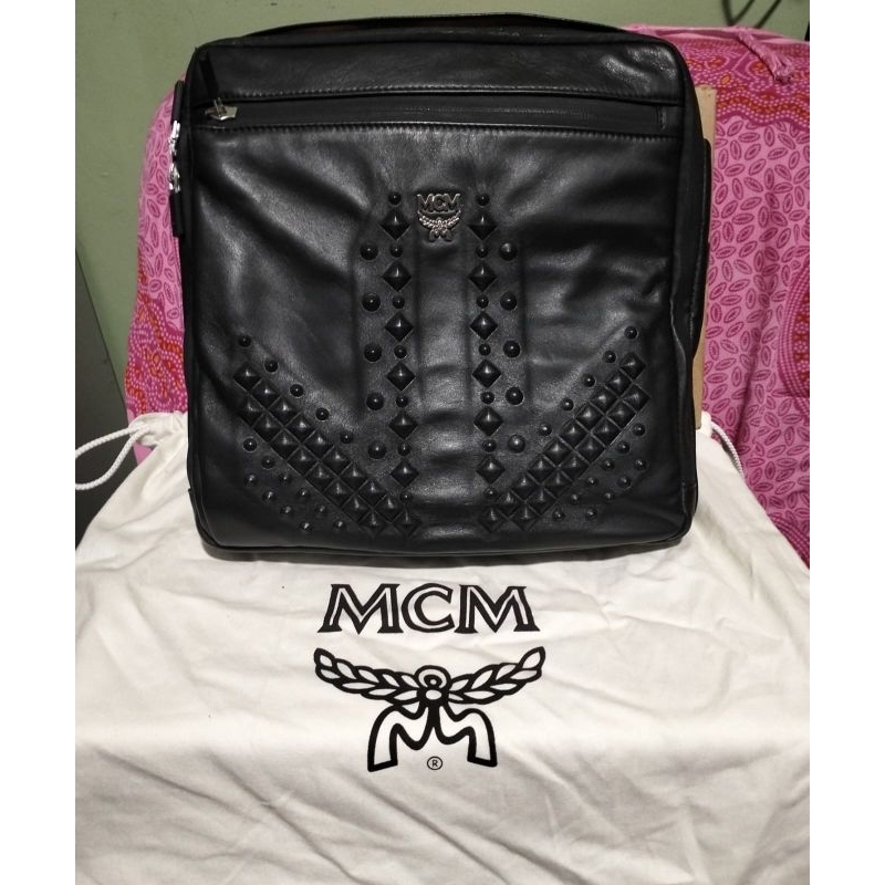 Men Bag Tas Pria MCM Second Preloved Original Asli