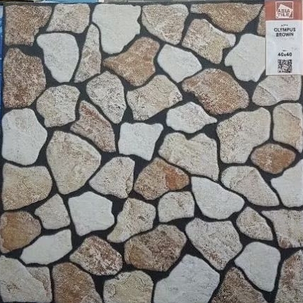 keramik 40x40 Matt Olympus brown