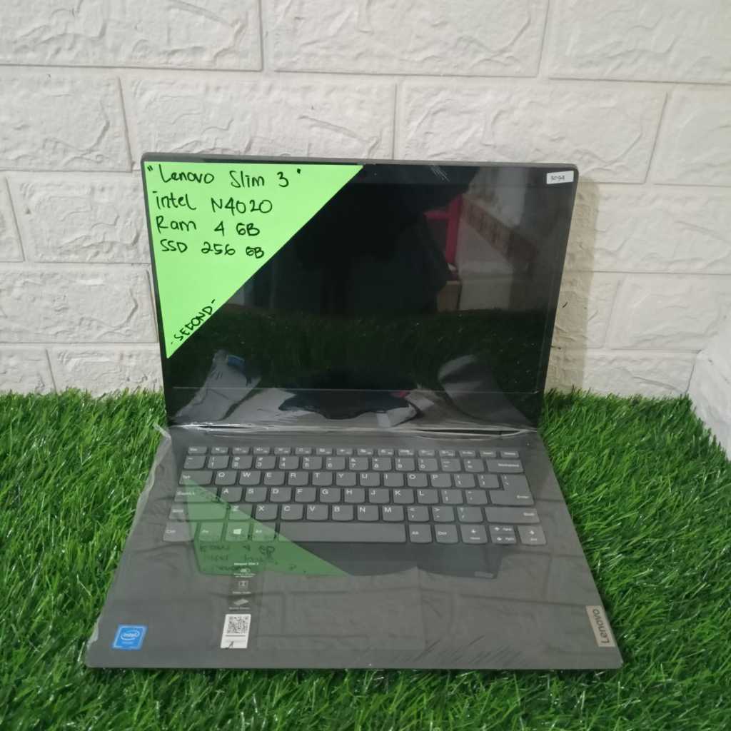 LAPTOP MURAH LENOVO SLIM 3 / N4020 / 4 / 256  (3094)
