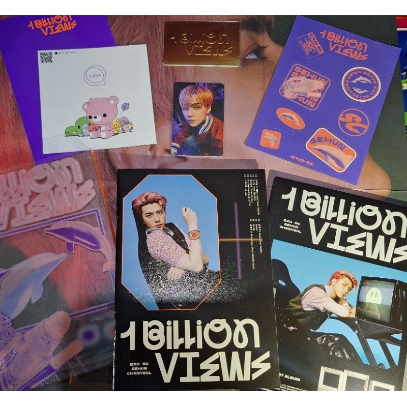 Album EXO SC - 1 Billion Views Ocean ver (sehun)