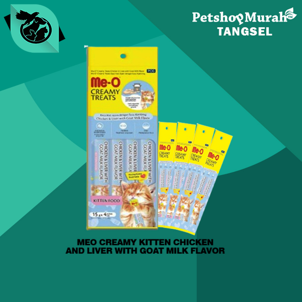 Makanan Kucing Meo Creamy Treats kitten chicken 15 gr