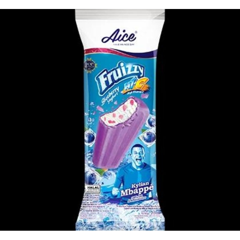 

Es Krim Aice Ice Cream Fruizy Blueberry Youghurt