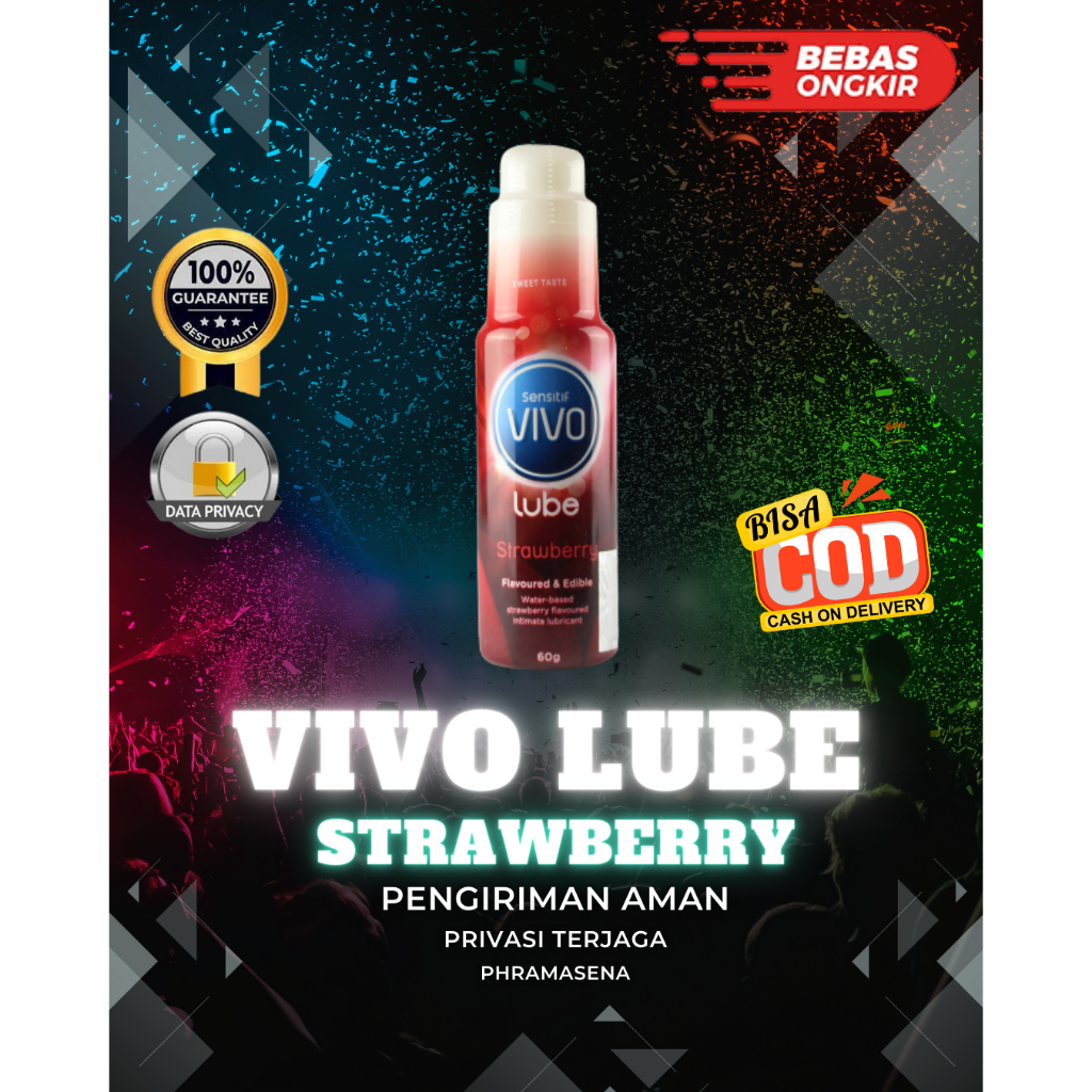 (Privasi Aman) Pelumas Gel Berbahan Air-Wangi Pelicin Penis-Alat Vital-Mr P Pria Termurah