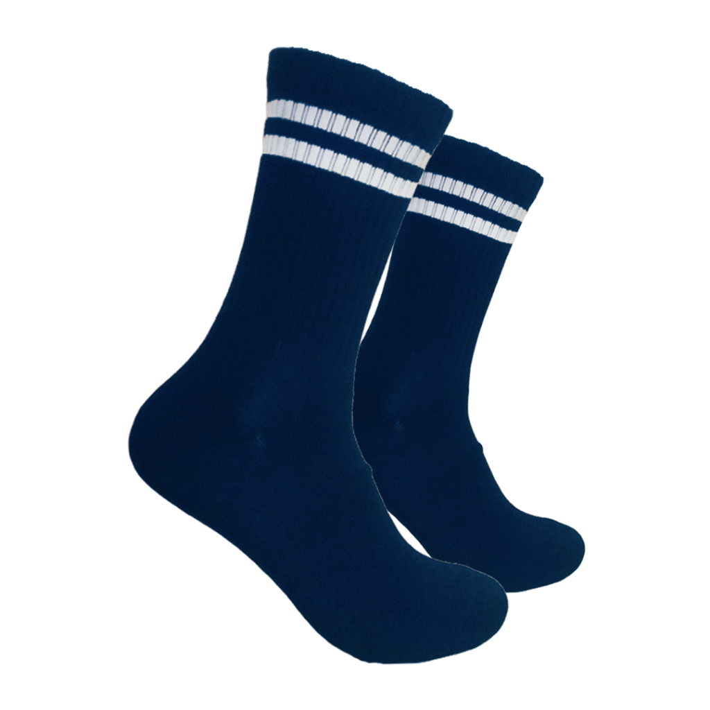 Kaos Kaki Oldschool - Kaos Kaki Skate - Motif Garis G19 - 4LAYER BENANG