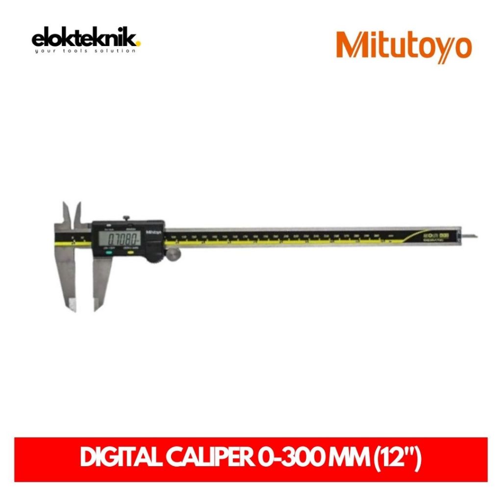 Digital Caliper Mitutoyo 0-300 mm | Sigmat Digital 12" Mitutoyo