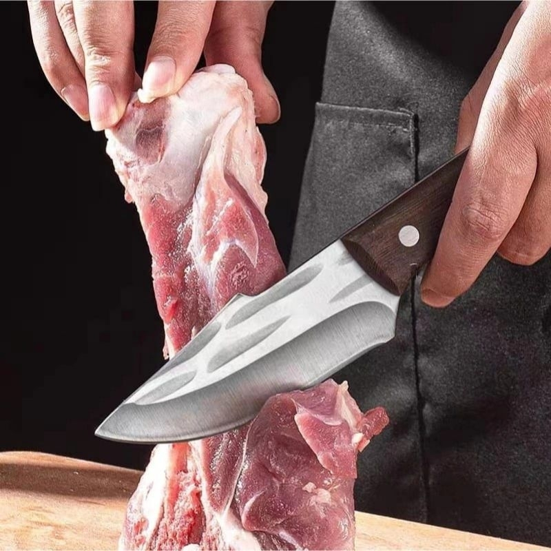 Pisau Tulang Pisau Daging Tebal 1.5mm Pisau Survival Pisau WIB