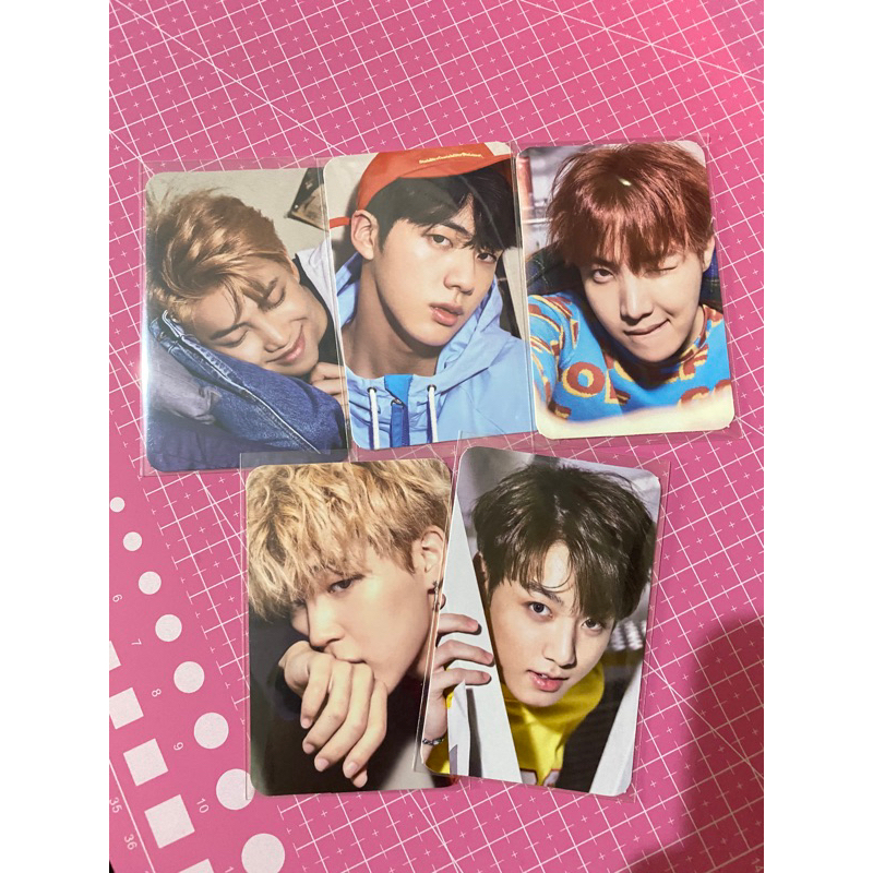 BTS V (TAEHYUNG)-LAYOVER PHOTOCARD LUCKYDRAW LD