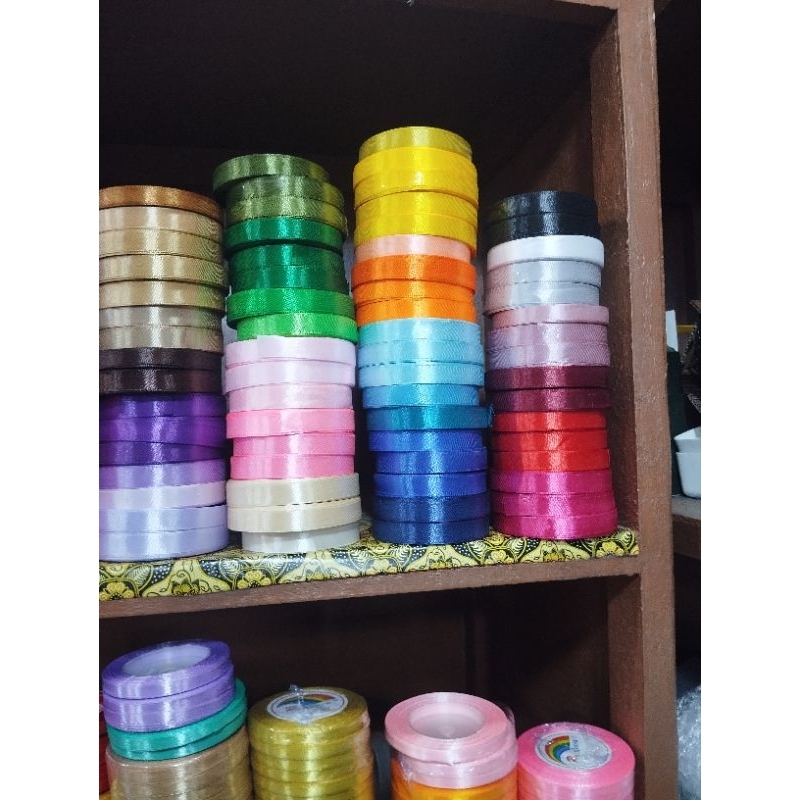 

Pita Satin 3/4 inci (1 cm) harga per roll