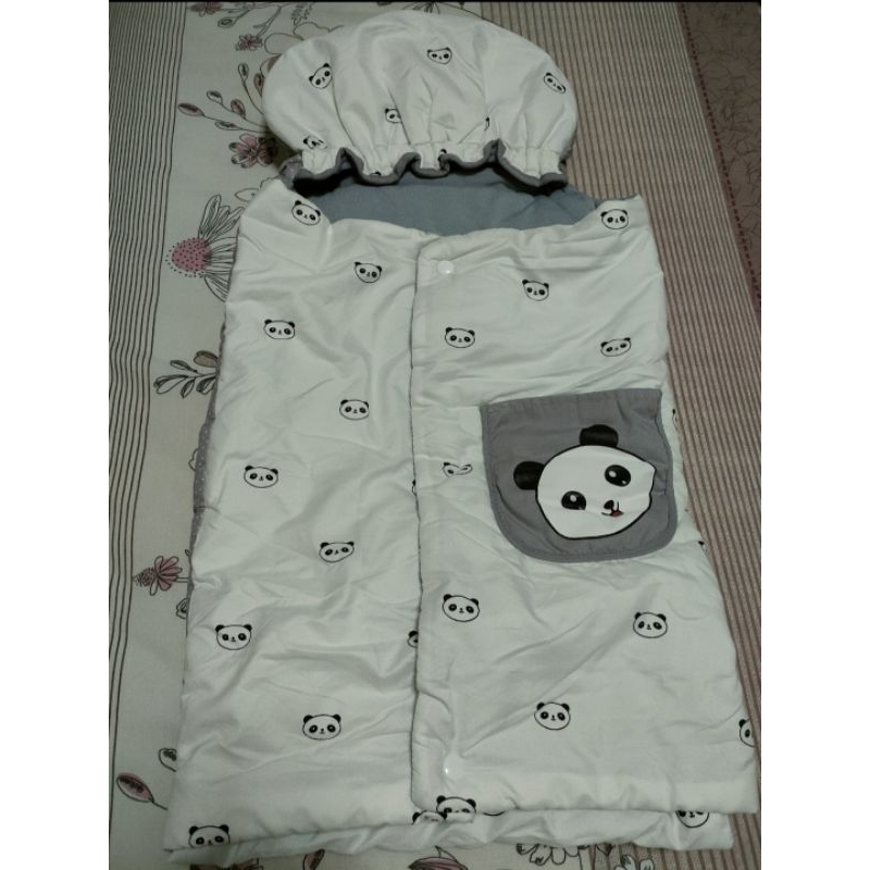 Baby Blanket Omiland Panda series Saku Print OBB1311 || Preloved