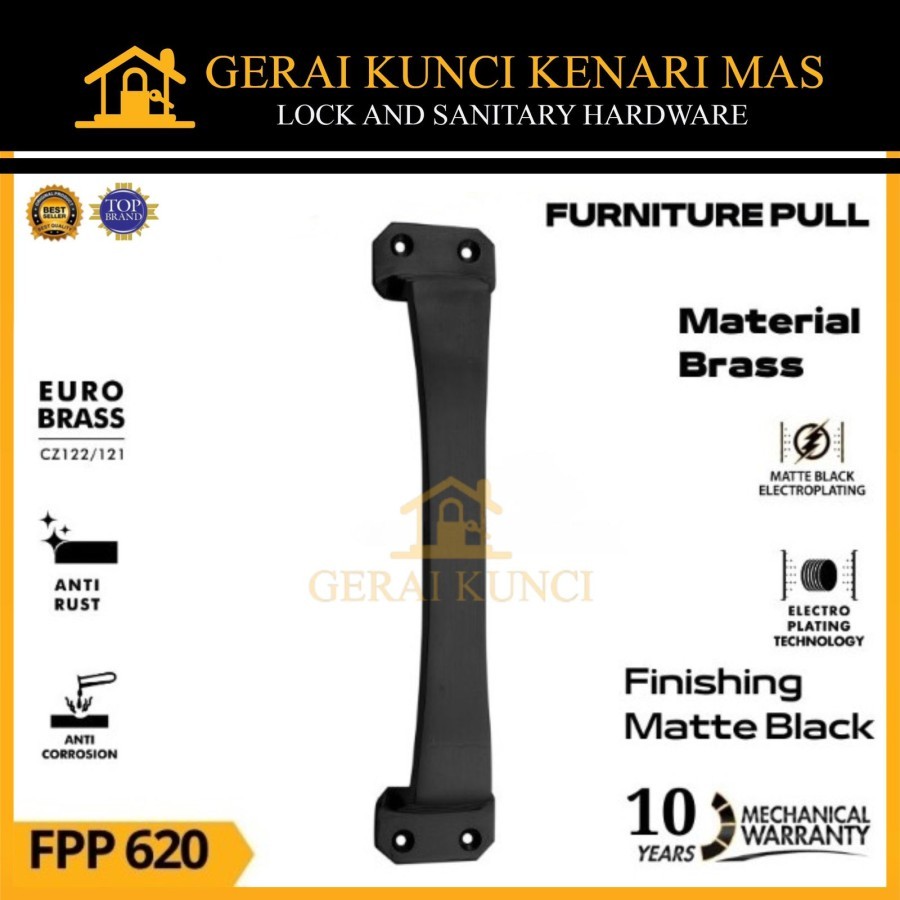 PALOMA FPP 620 CASTLE 195MM Tarikan Laci Lemari Tarikan Jendela