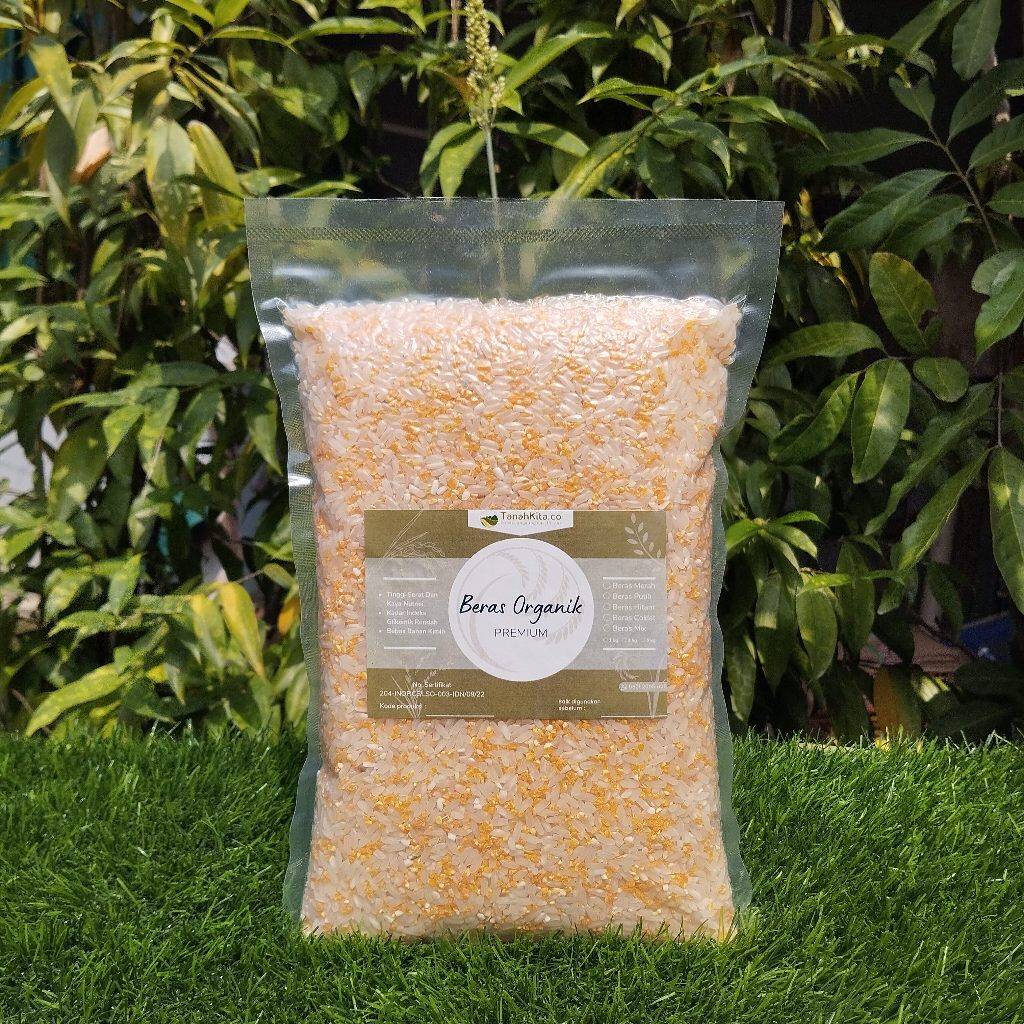 

Beras Jagung Mix Beras Organik I Corn Rice I 2kg ‌