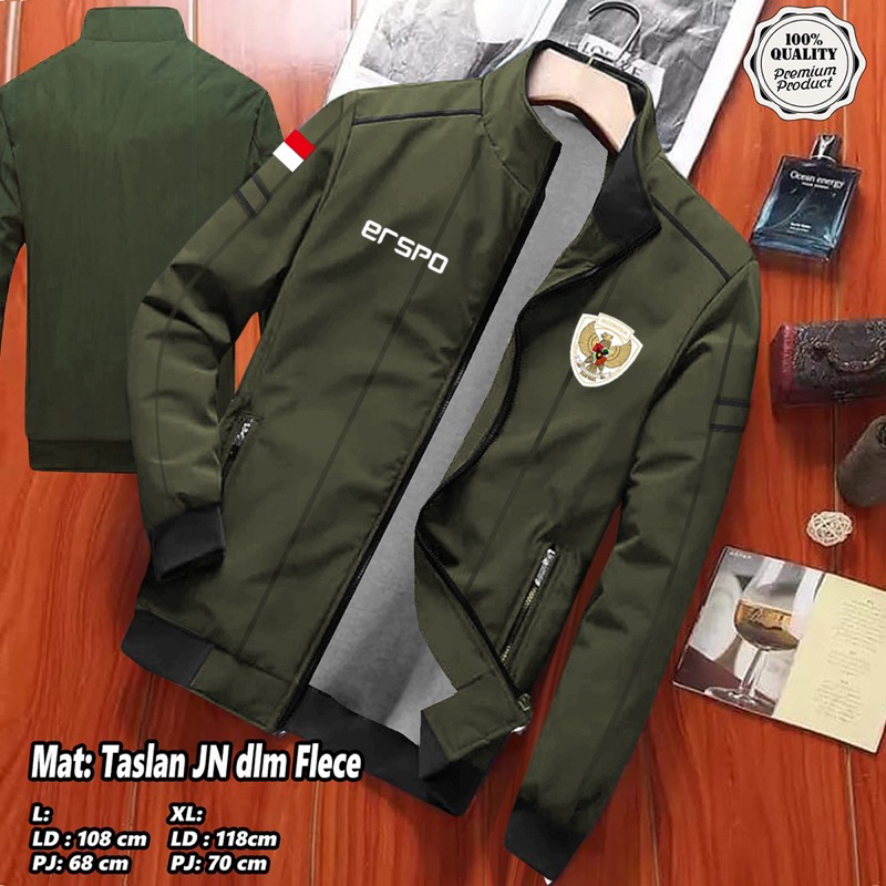 JAKET TIMNAS INDONESIA TERBARU / JAKET BOLAK BALIK WINTER RUBBY / JAKET INDONESIA / JAKET KEREN MURA