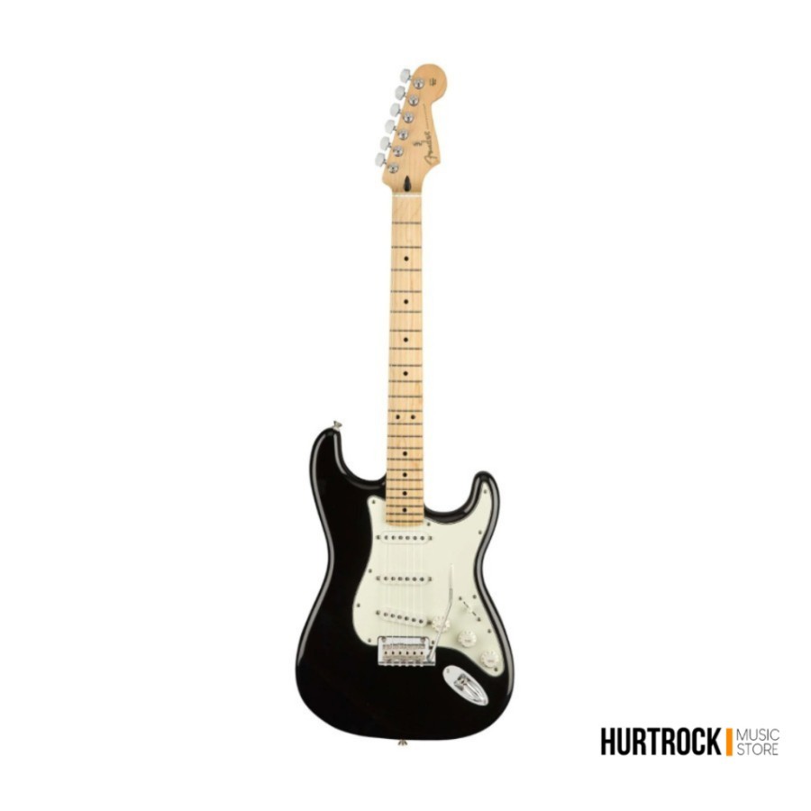 Fender Player Stratocaster Electric Guitar, Maple FB, Black
