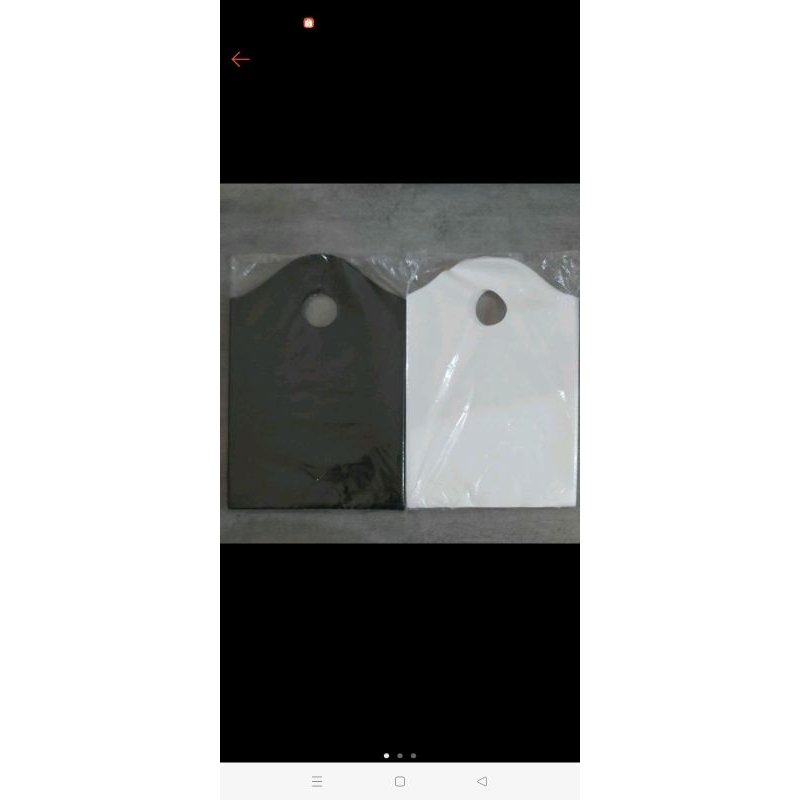 KRESEK PLASTIK PLONG PE GUNUNG 30X41 CM DISTRO