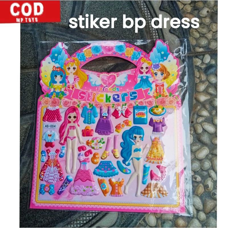 

Stiker Dress/BP Timbul UK. Tanggung