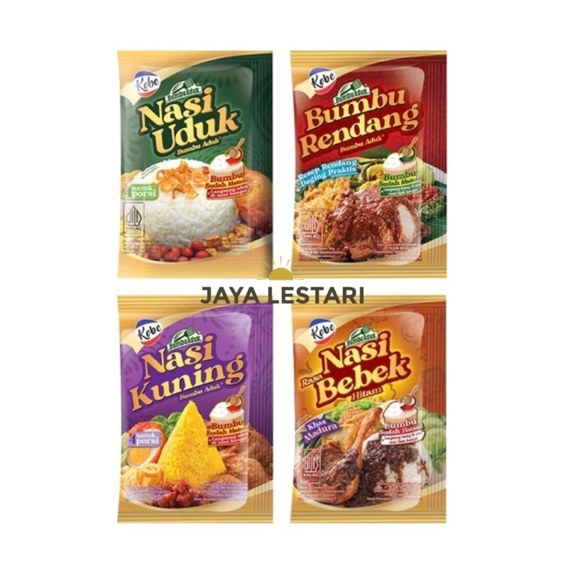 

Kobe Bumbu Aduk (+-20g) (5 Varian)