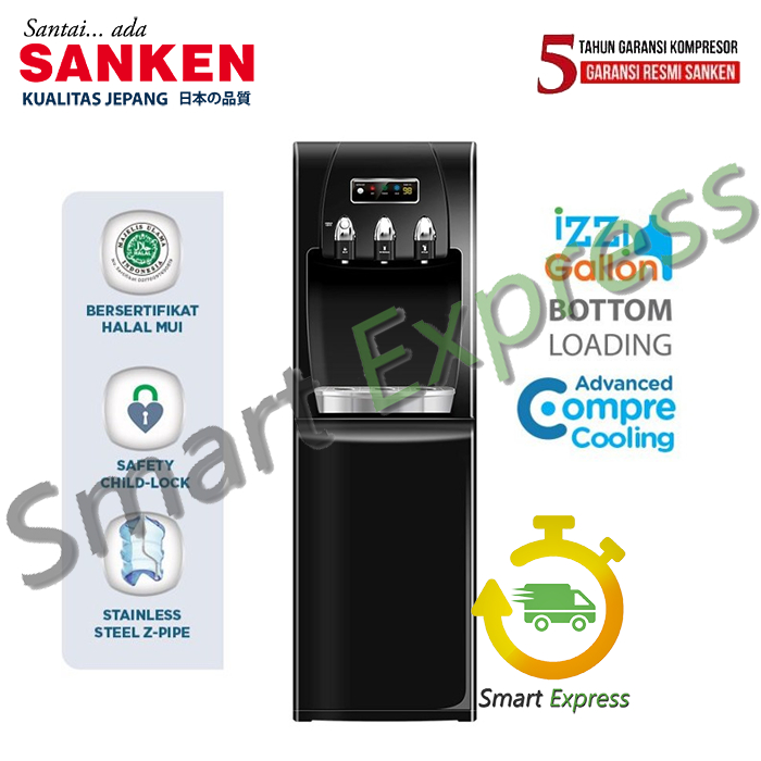 DISPENSER SANKEN HWD-C500E / HWD-C 500E / HWDC500E / HWD-C 500 E - (GALON BAWAH / KOMPRESOR)