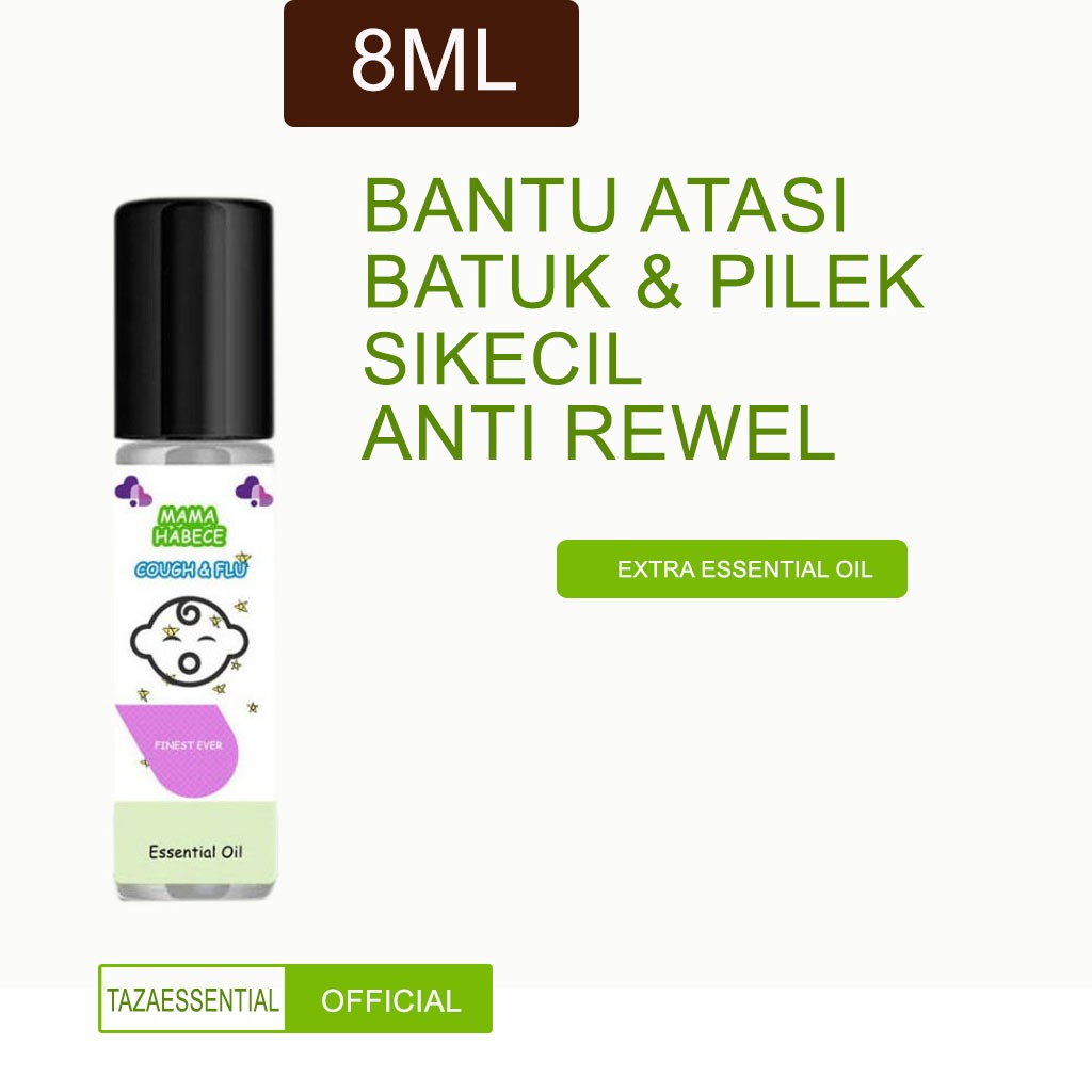 Baby Oil Cough N Flu Dan Batuk Bayi Minyak Bayi Essential Oil Cough n Flu Baby obat batuk pilek bayi