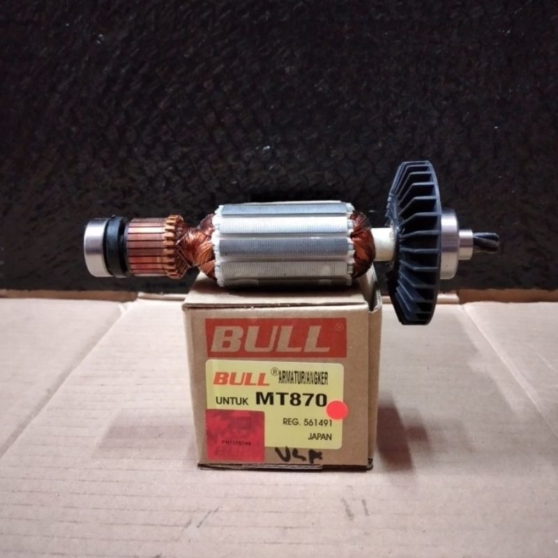 ARMATURE / ANGKER M8701 FOR MESIN HAMMER DRILL MAKITA M8701B ARMATURE M 8701