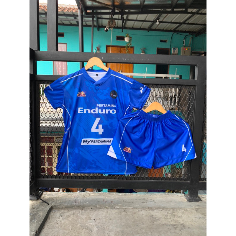 Jersey Voli Proliga Jakarta Pertamina Enduro