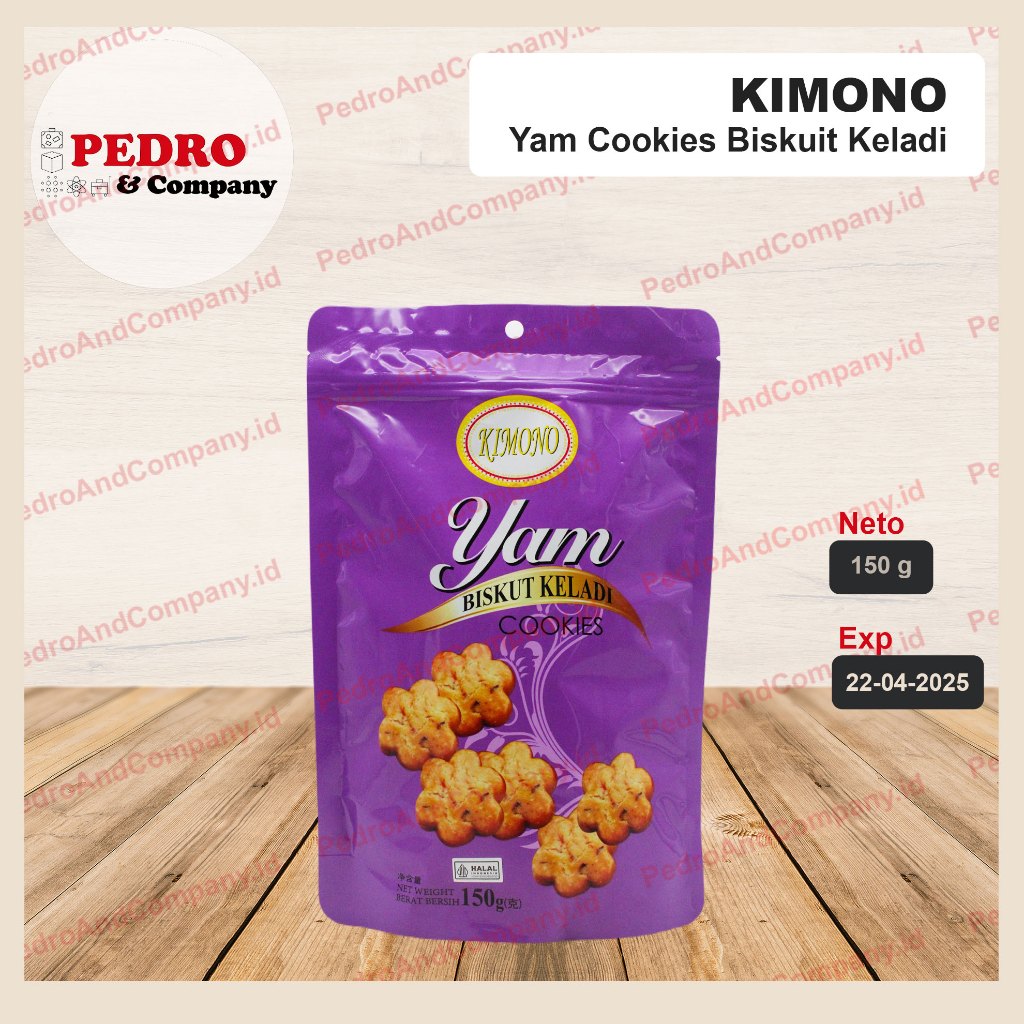 

Monsta KIMONO yam cookies biskuit keladi 150 gram - biscuit talas tales