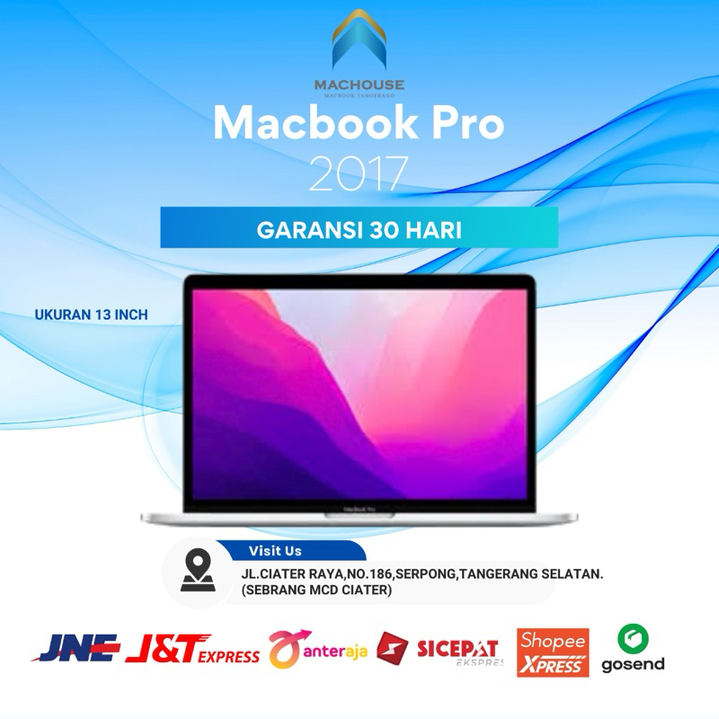 Macbook Pro 13inch 2017 8 || 16 /128/256/512Gb