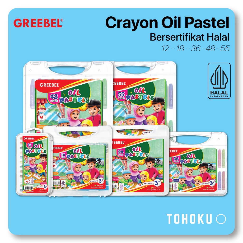 

Greebel - Crayon Oil Pastel HALAL Edition
