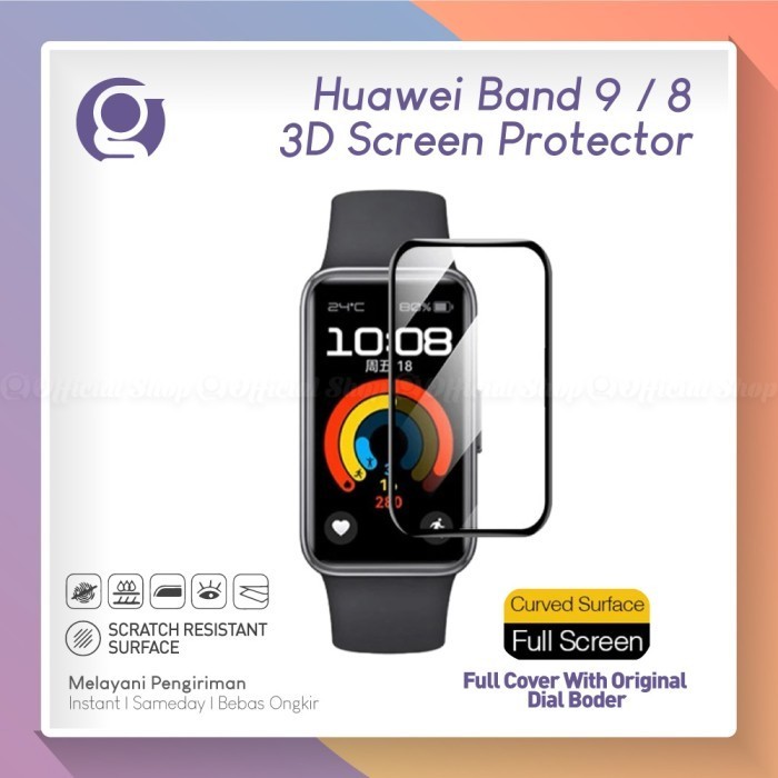 HUAWEI BAND 10 / HUAWEI BAND 9 / HUAWEI  BAND 8 / HUAWEI BAND 7 SCREEN PROTECTOR ANTIGORES FULL PET 