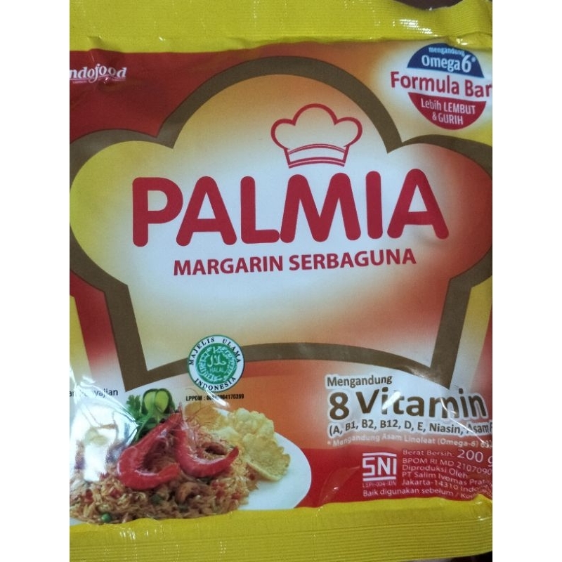 

mentega palmia kemasan 200 gram