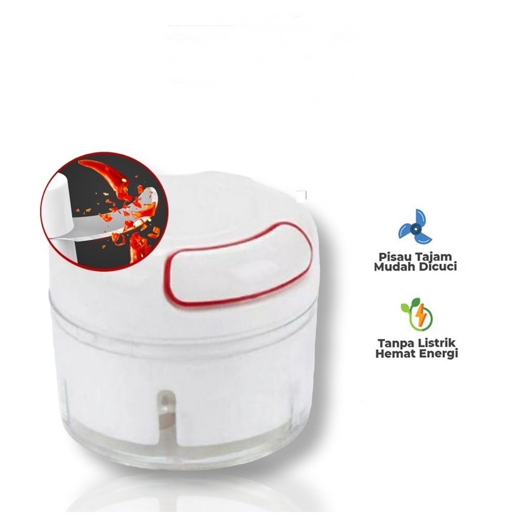 Mini Food Chopper / Blender Tangan Mini / Speedy Chopper Mini / Blender Tarik Mini / Blender Mini