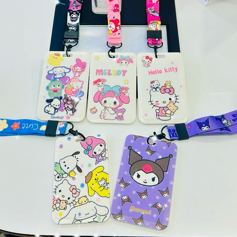 

ID card holder / Tempat Kartu bahan plastik hardcase / Tag holder Dengan tali strap / Name tag