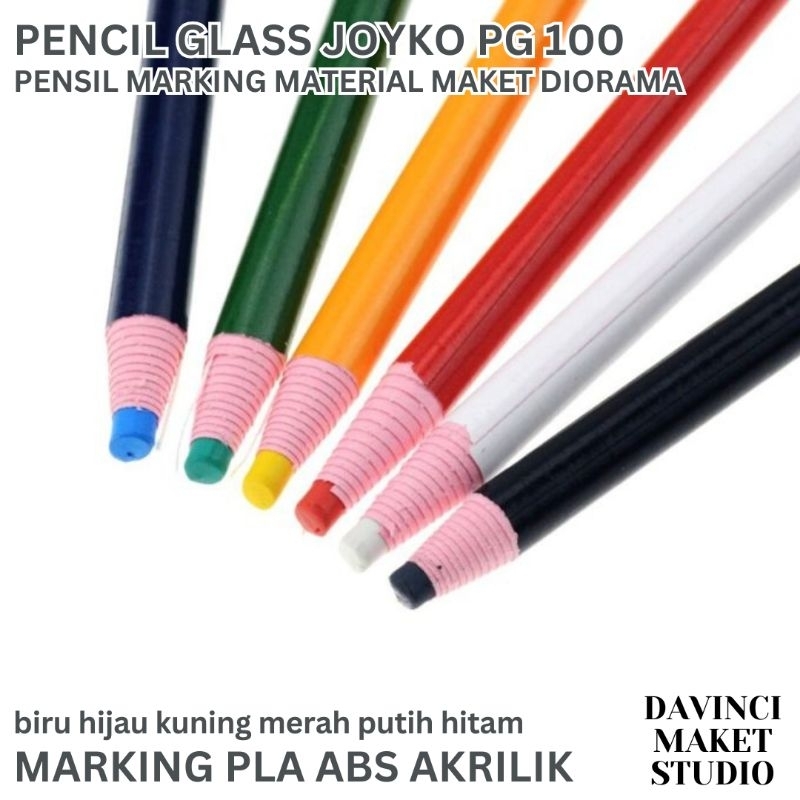 

Pensil Marking Serbaguna Joyko PG-100 Dermatograph - Pencil Glass Mika Akrilik Eva Kayu