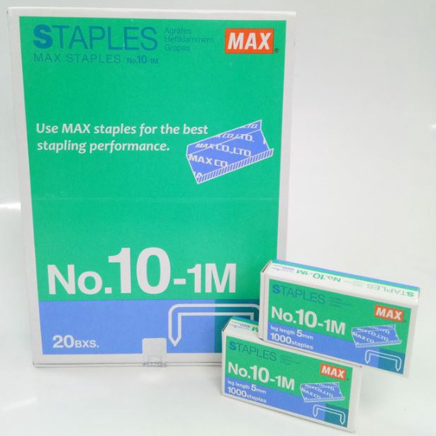 

Terbatas PACK ISI STAPLES KECIL no 1 MAX