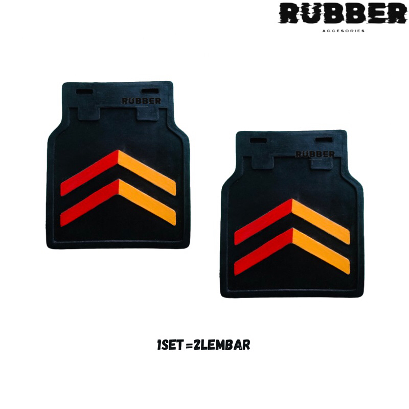 1SET SEPASANG Karpet Lumpur mobil  Pick Up TEBAL Depan Belakang Karpet Lumpur L300 T120 T120SS Spakb