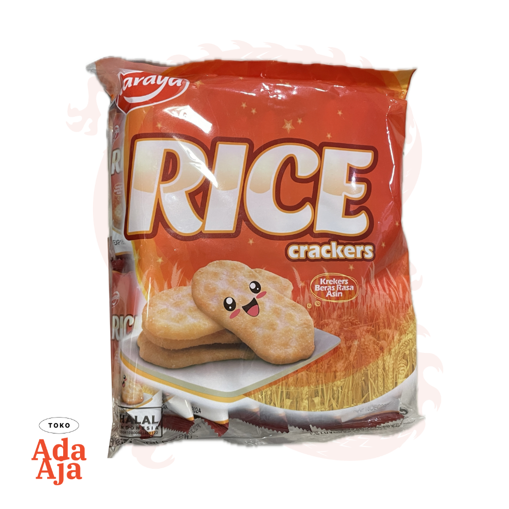 

Naraya Richy Rice Crackers Kreker Beras Asin 105gr